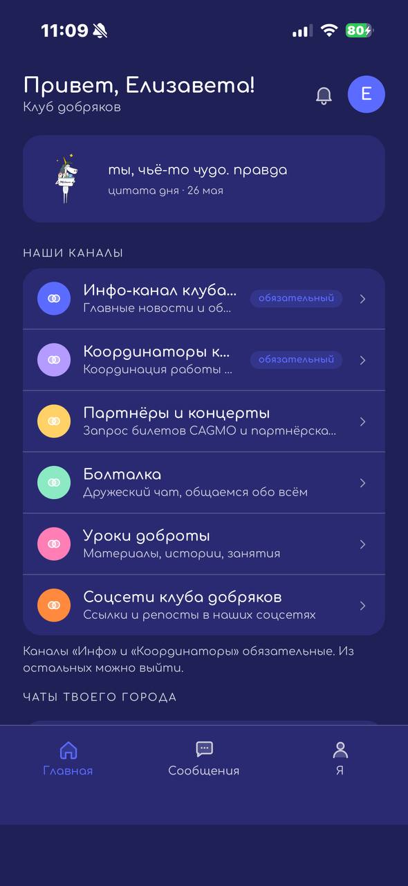 Главная
